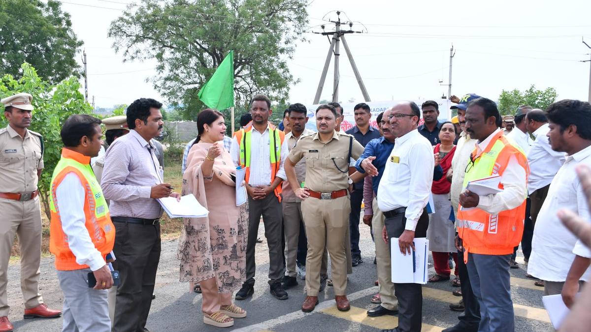 Nandyal Collector, SP launch month-long drive to fix 29 black spots on highways