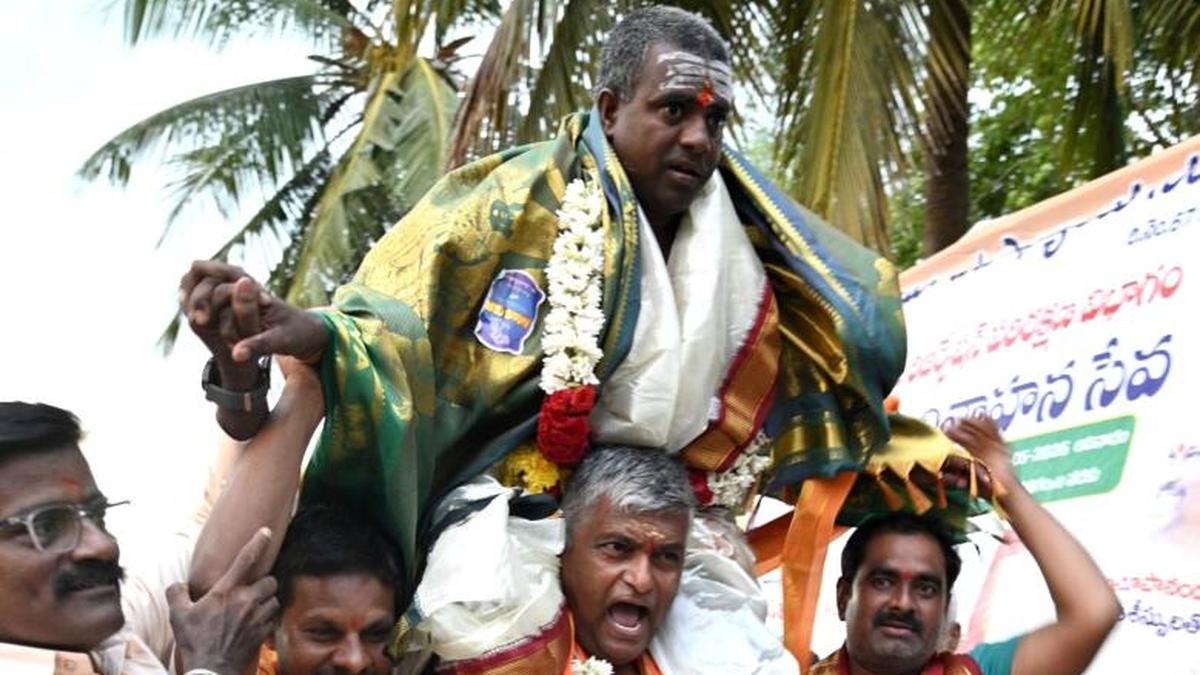 2700-year-old ‘Munivahana Seva’ replicated in Tirupati to promote caste equity