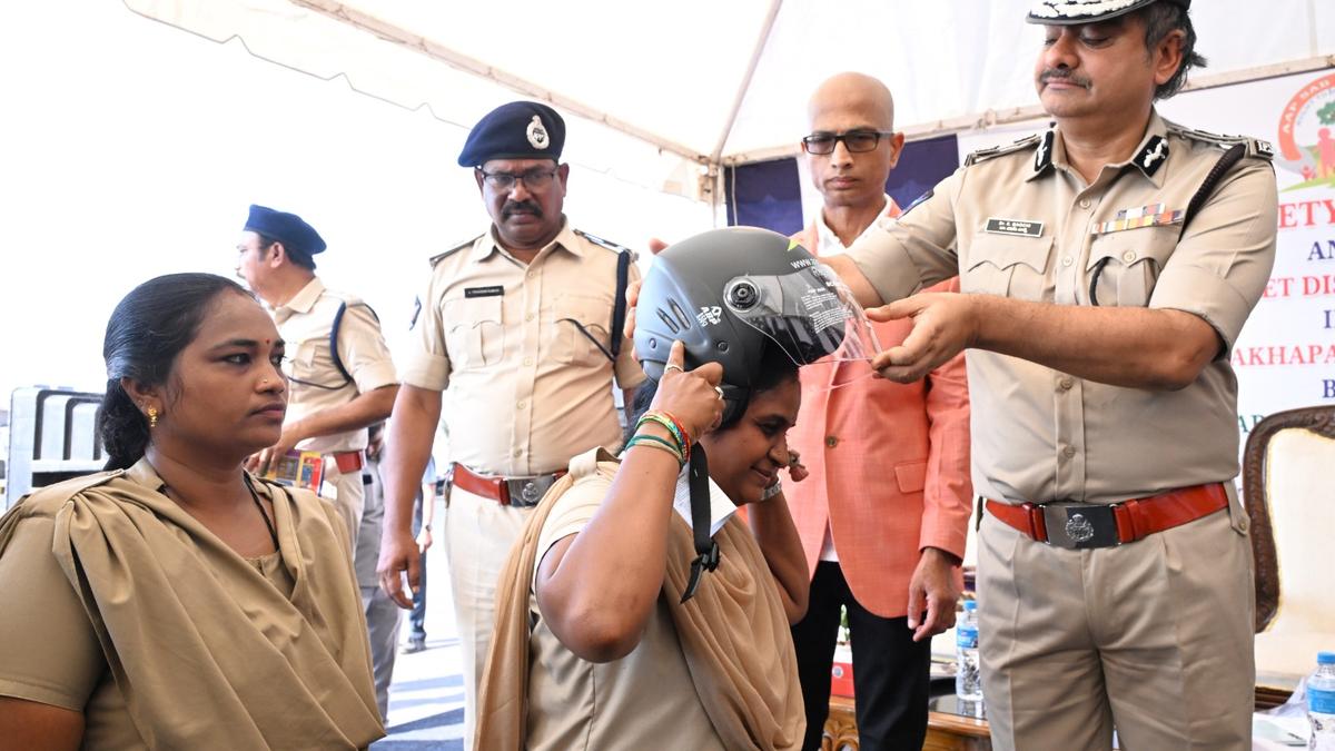Helmet mandatory for all two-wheeler riders, says Visakhapatnam Police Commissioner