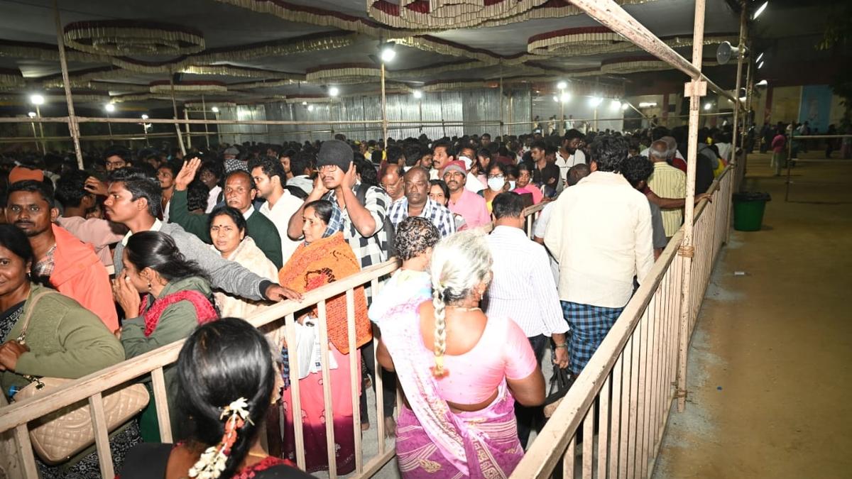 1.20 lakh ‘Vaikunta Dwara Darshan’ tokens exhausted in a whiff