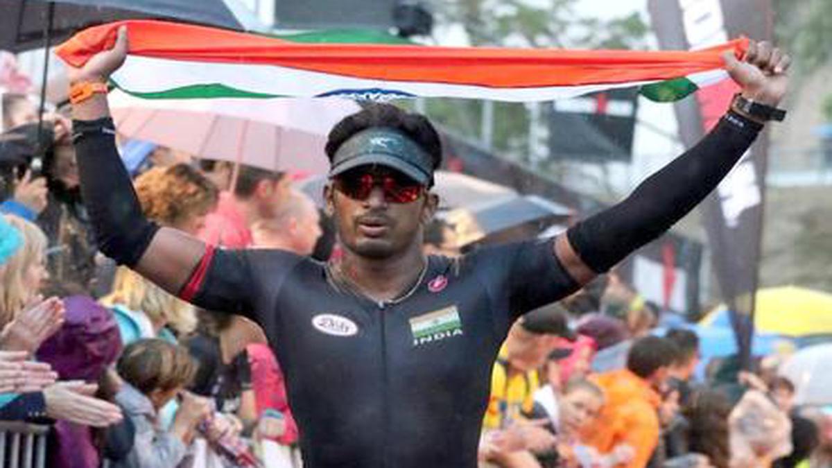 Bheemili police constable completes Ironman Triathlon