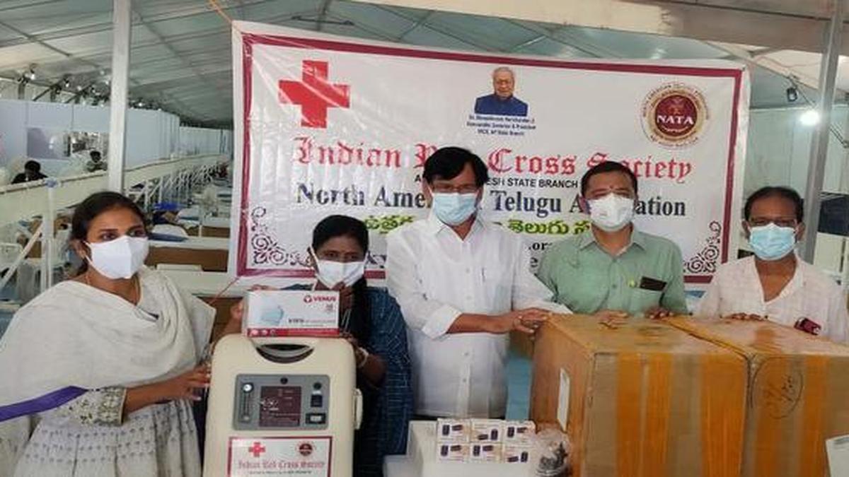 TANA, IRCS donate oxygen concentrators The Hindu