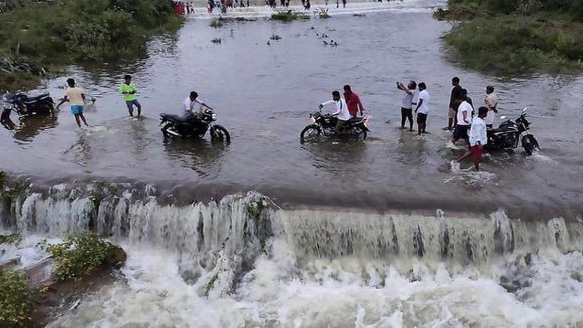 Officials put on alert as heavy rains lash Chittoor, Kadapa - The Hindu