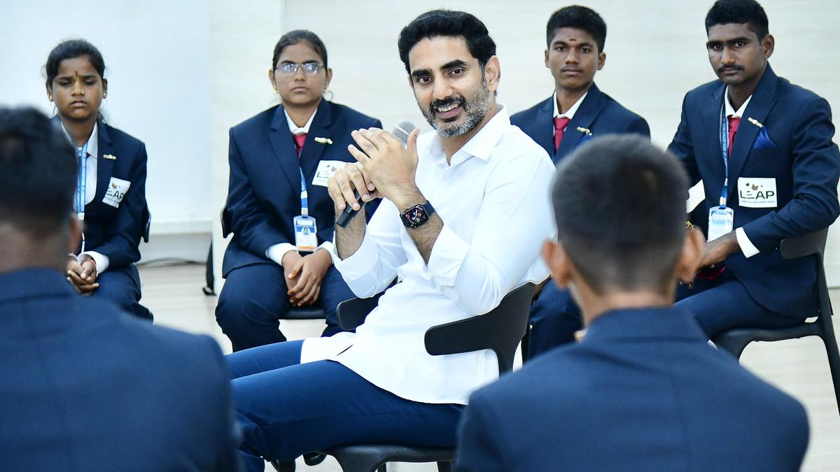 Nara Lokesh flags off 21 specially-abled students from Andhra Pradesh on Everest Base Camp trek
