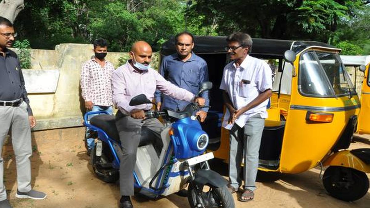 Tirupati to get greener with electric autorickshaws The Hindu