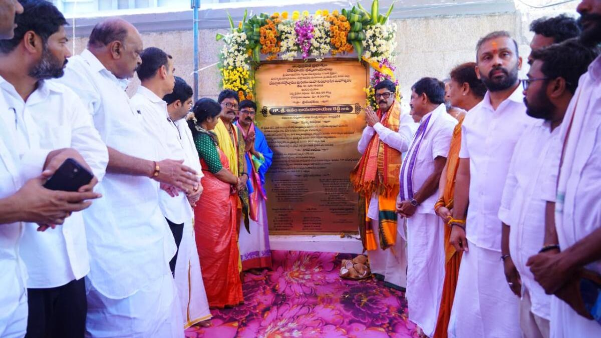 Gandi Sri Veeranjaneya Swamy Temple reopens in Kadapa after renovation and consecration