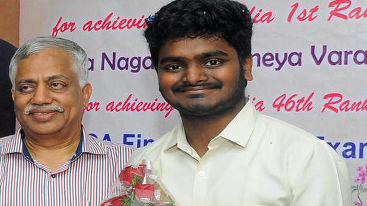 Vijayawada lad tops in CA exam