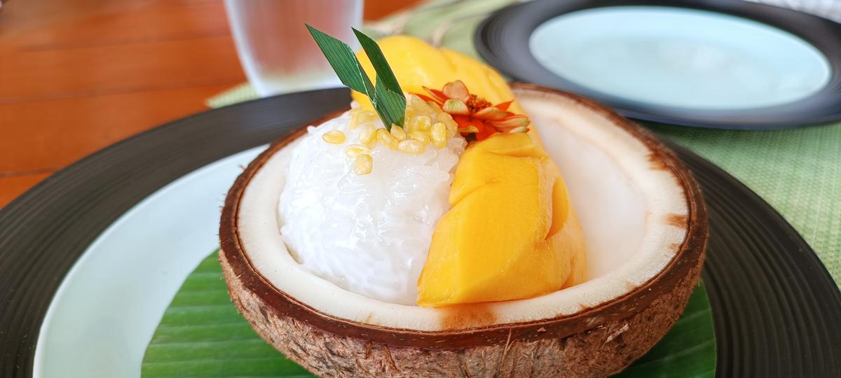 Mango sticky rice Mango sticky rice