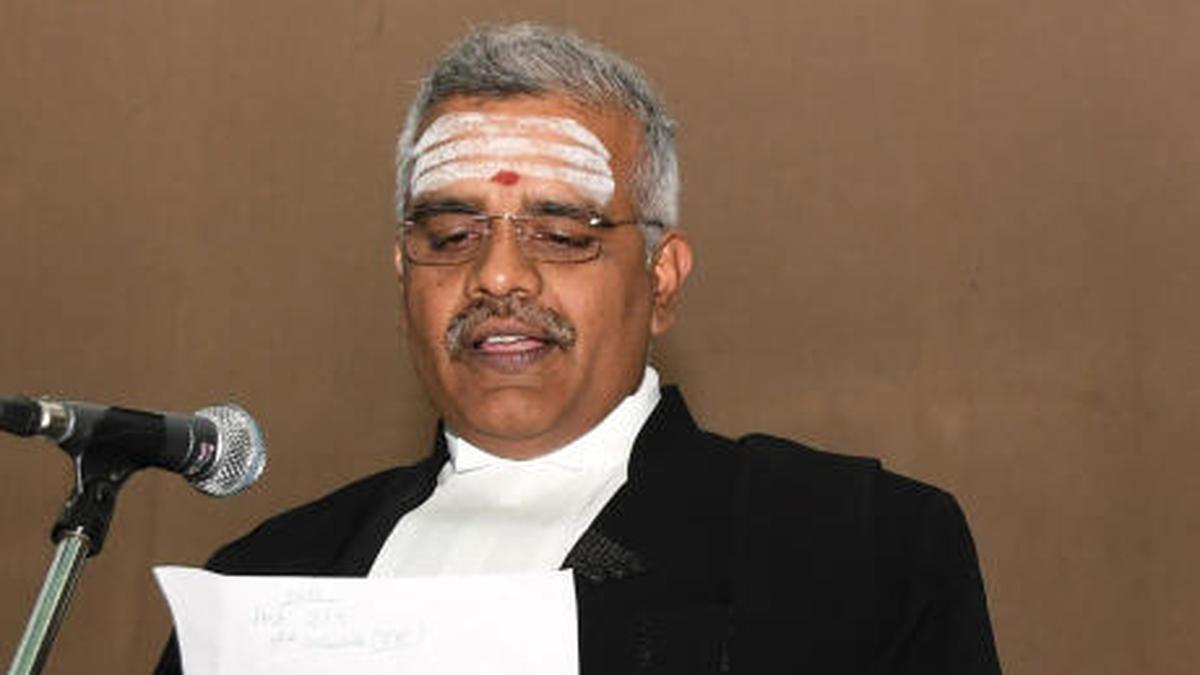 Justice N. Anand Venkatesh of Madras High Court returns to MP/MLA ...