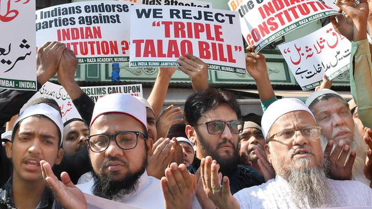 Women Hail Bill Against Instant Triple Talaq The Hindu