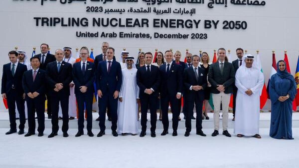 Over 20 nations call for tripling of nuclear energy