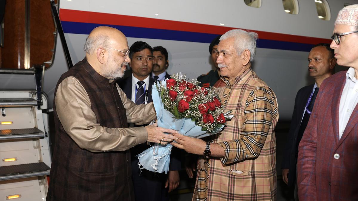 Amit Shah embarks on two-day J&K visit