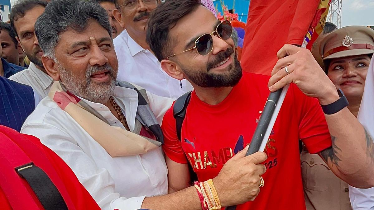 Ecstatic fans line up streets to welcome IPL champions RCB in Bengaluru