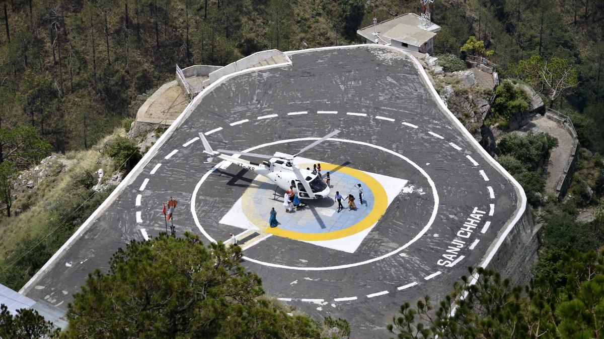 Helicopter service from Jammu to Vaishno Devi shrine begins