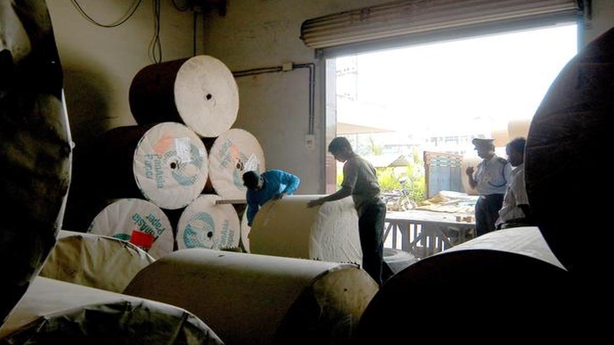 Newsprint cost up 20 in last 3 months, publishers seek waiver in