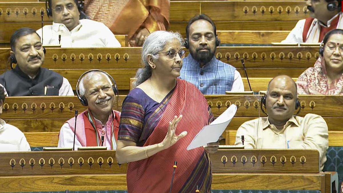 Removing ‘₹’ in ‘T.N. Budget documents’ signals a dangerous mindset: Nirmala Sitharaman