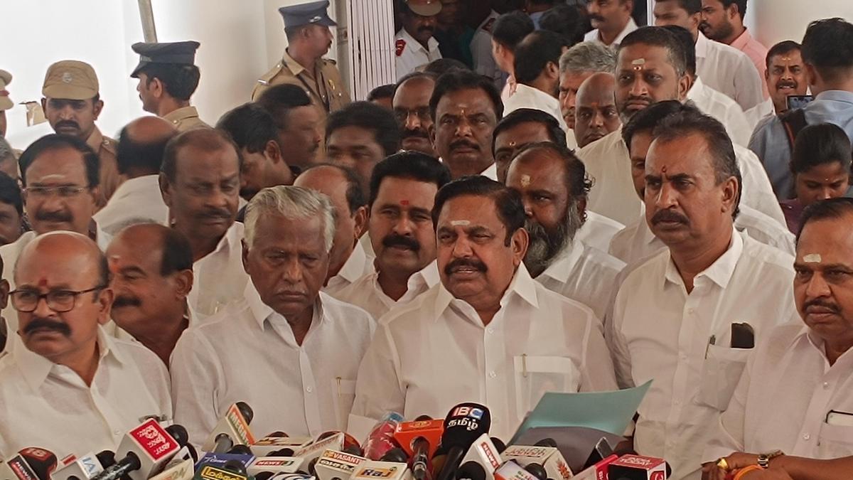 As Thangam Thennarasu begins his Budget speech, AIADMK, BJP legislators walk out of Assembly
