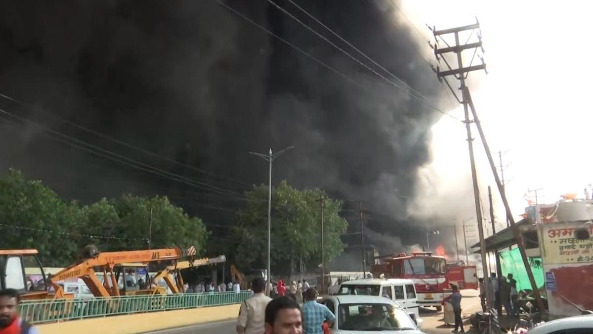 Electrical equipment worth ₹50 crore of staterun power distribution company gutted in fire in