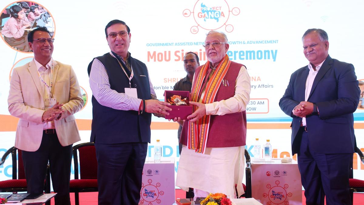 UP govt signs pact with Hinduja Group firm to expand broadband connectivity