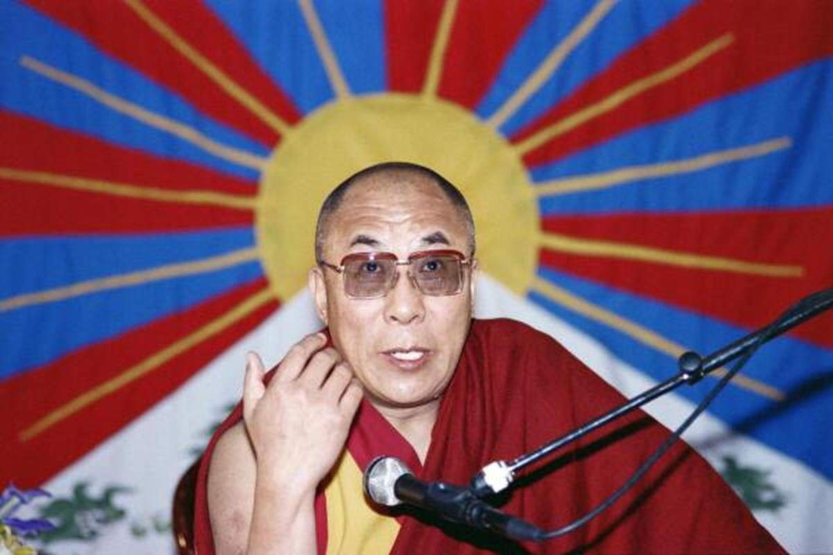 Born as Lhamo Thondup in 1935, he was enthroned as the Dalai Lama in 1940. Born as Lhamo Thondup in 1935, he was enthroned as the Dalai Lama in 1940.