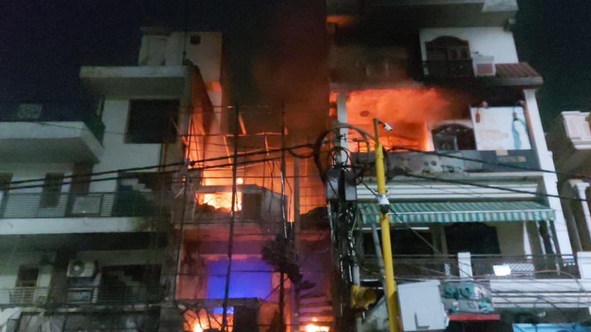 Tragic fire at East Delhi’s children’s hospital; several newborns dead