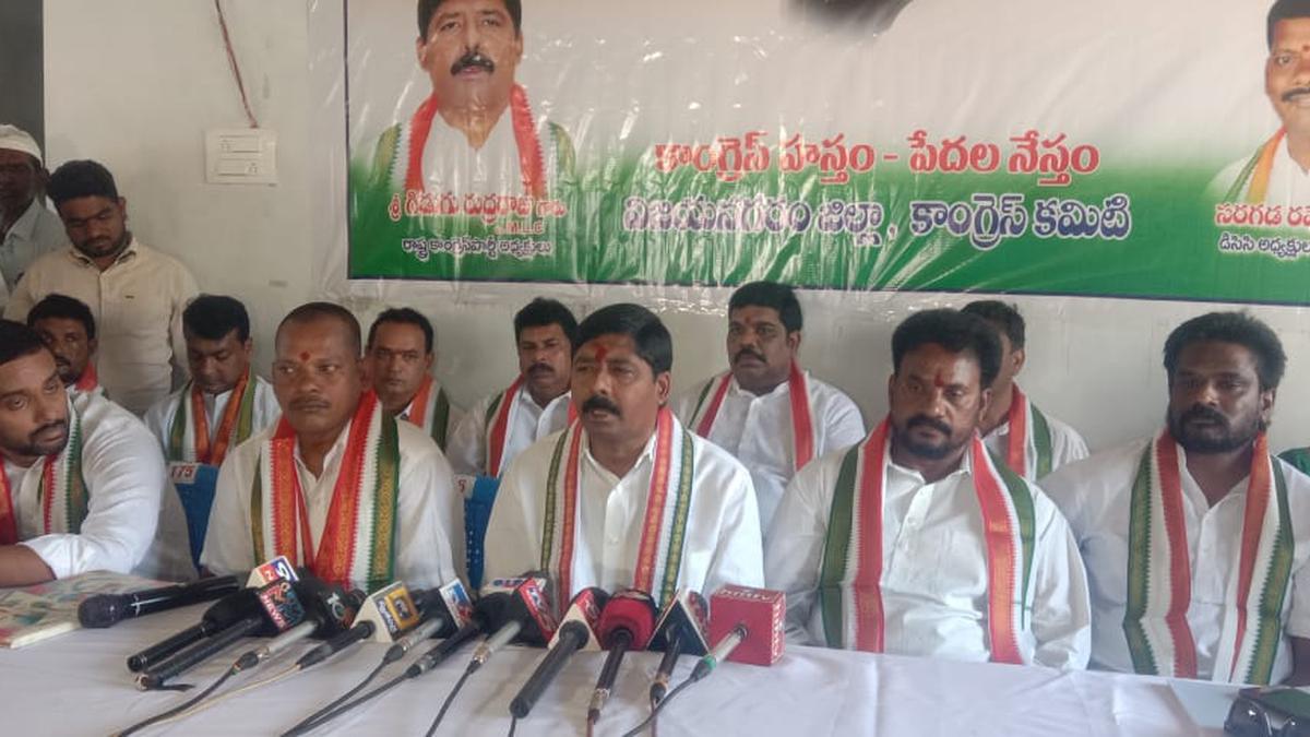 Congress will take up local padayatras in Andhra Pradesh from Jan 26: APCC new President Gidugu Rudraraju