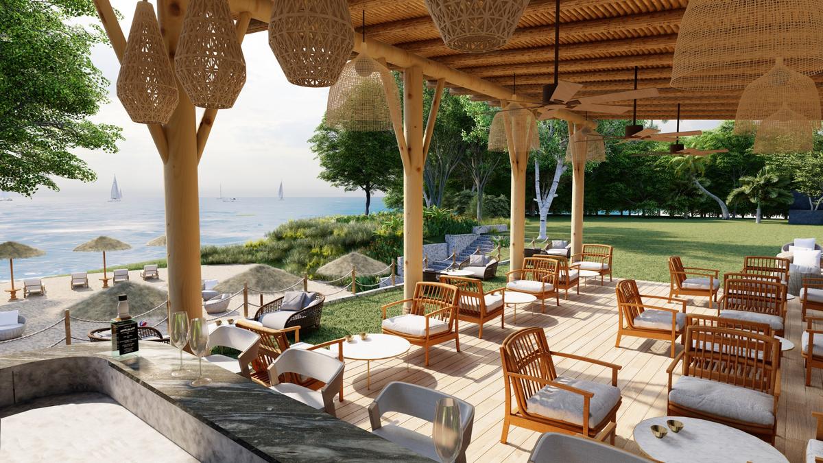 Cove beach club, located next to the coves pool, offers a relaxed dining experience with stunning Ocean views.