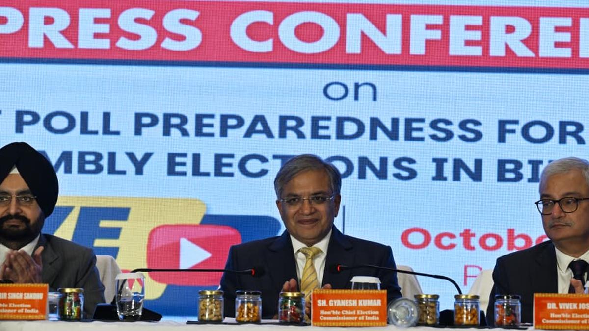 SIR purified voters’ list in Bihar: CEC