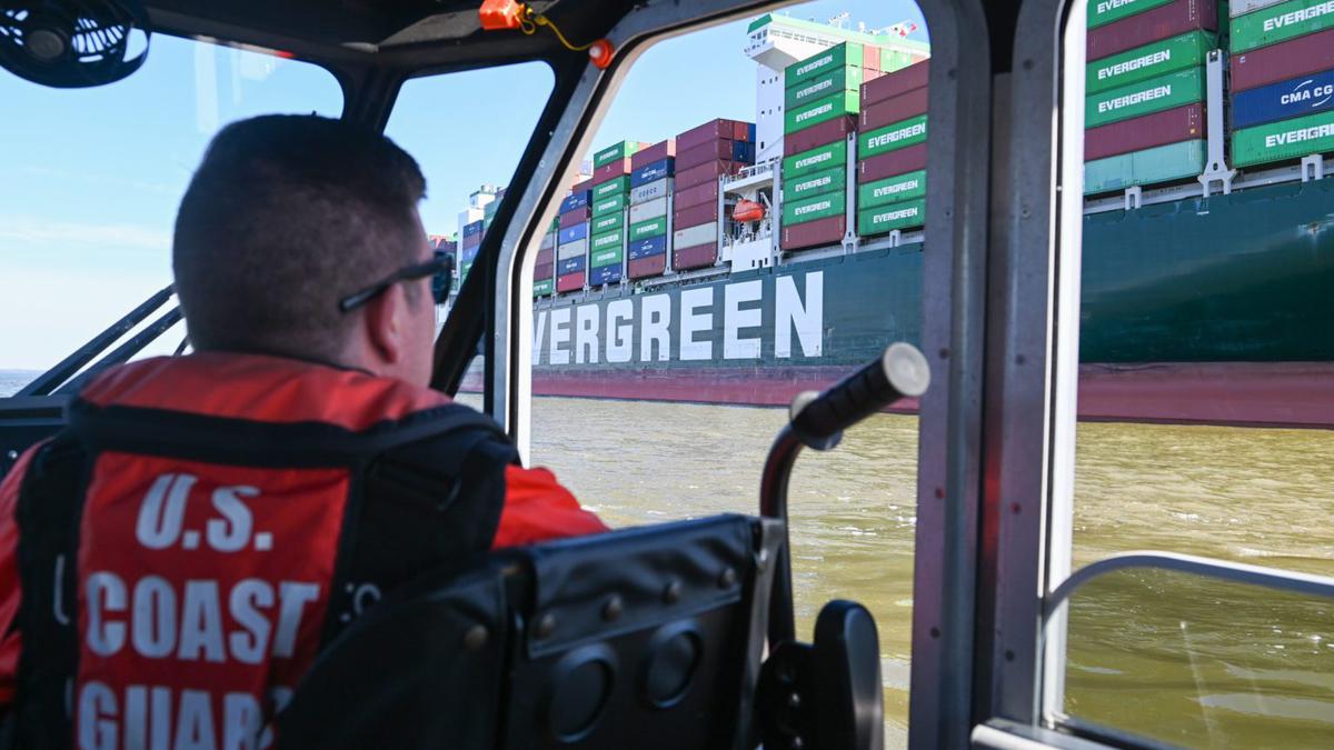 After Suez Canal, Evergreen finds its ship stuck again!