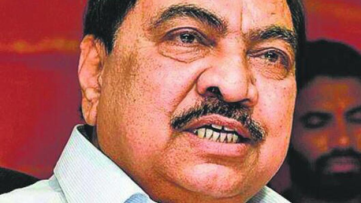 Ncp Leader Khadse His Bjp Mp Daughter In Law Fined For Illegal