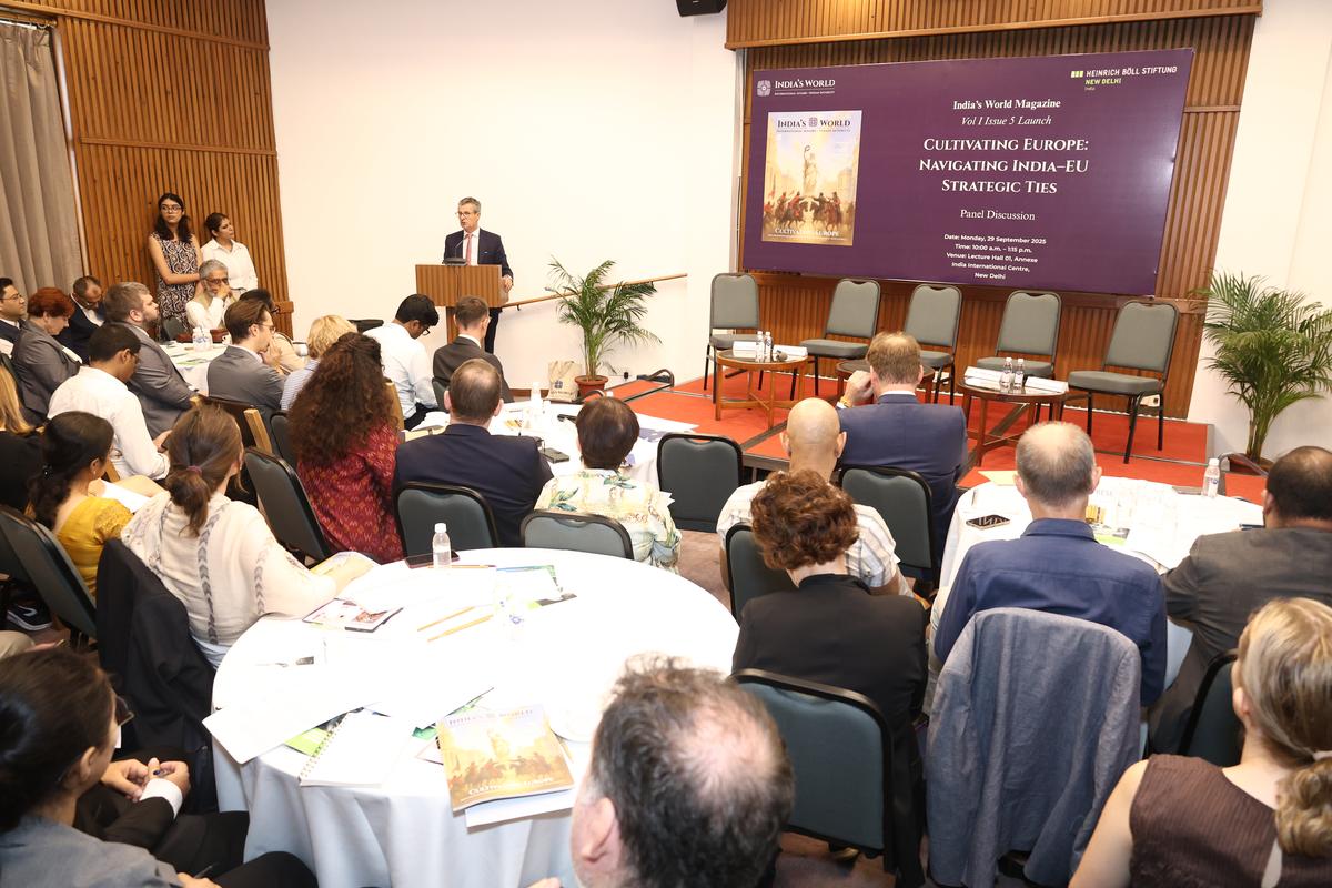 Participants at the keynote address delivered by Herve Delphin.