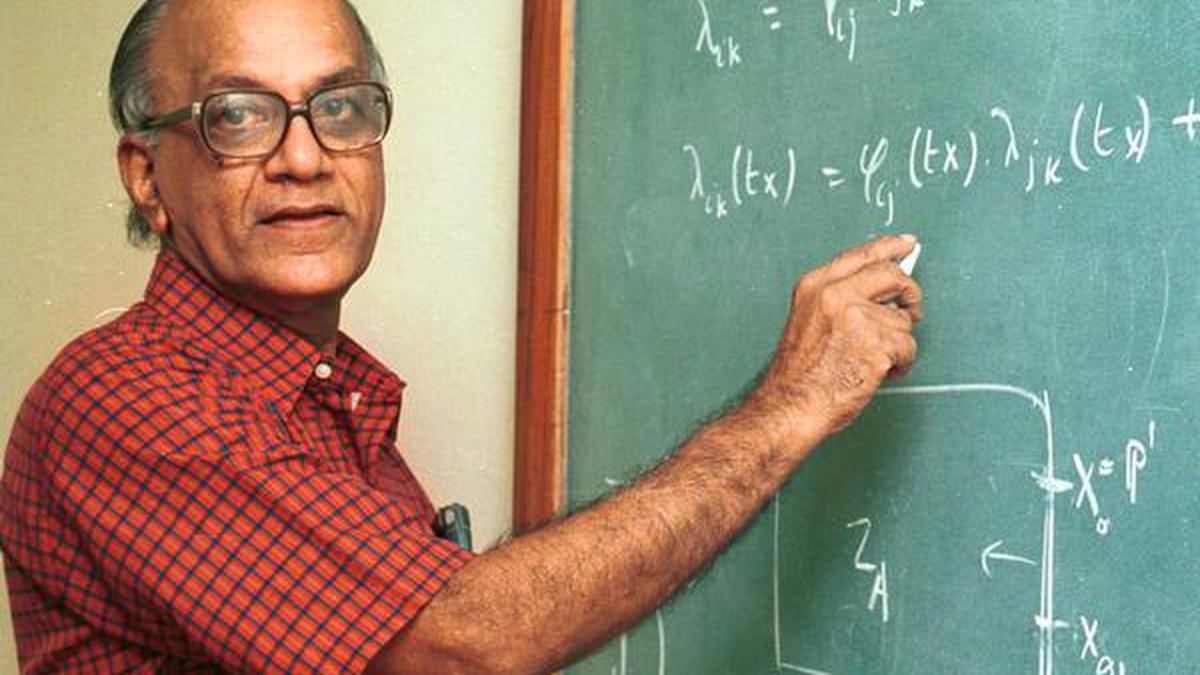 C.S. Seshadri, a leader in algebraic geometry