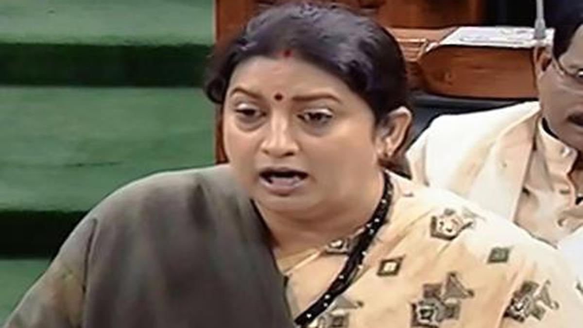 1200px x 675px - 377 child porn sites shut, 50 FIRs filed, Smriti Irani tells RS - The Hindu