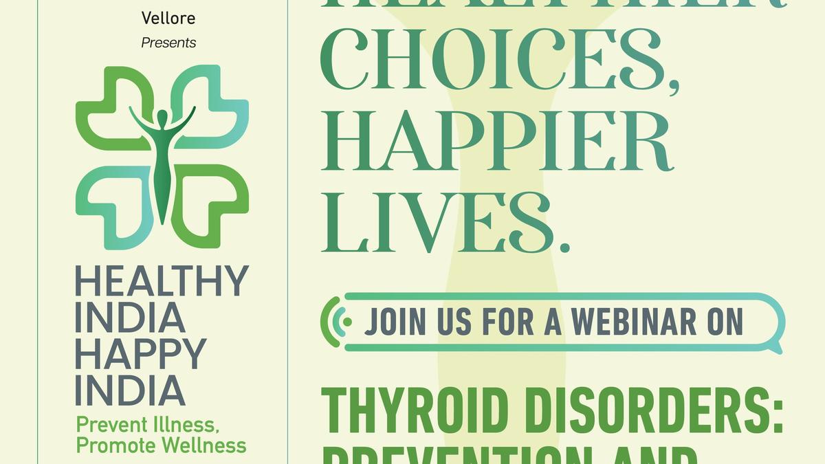 Webinar on thyroid disorders to be held on January 26