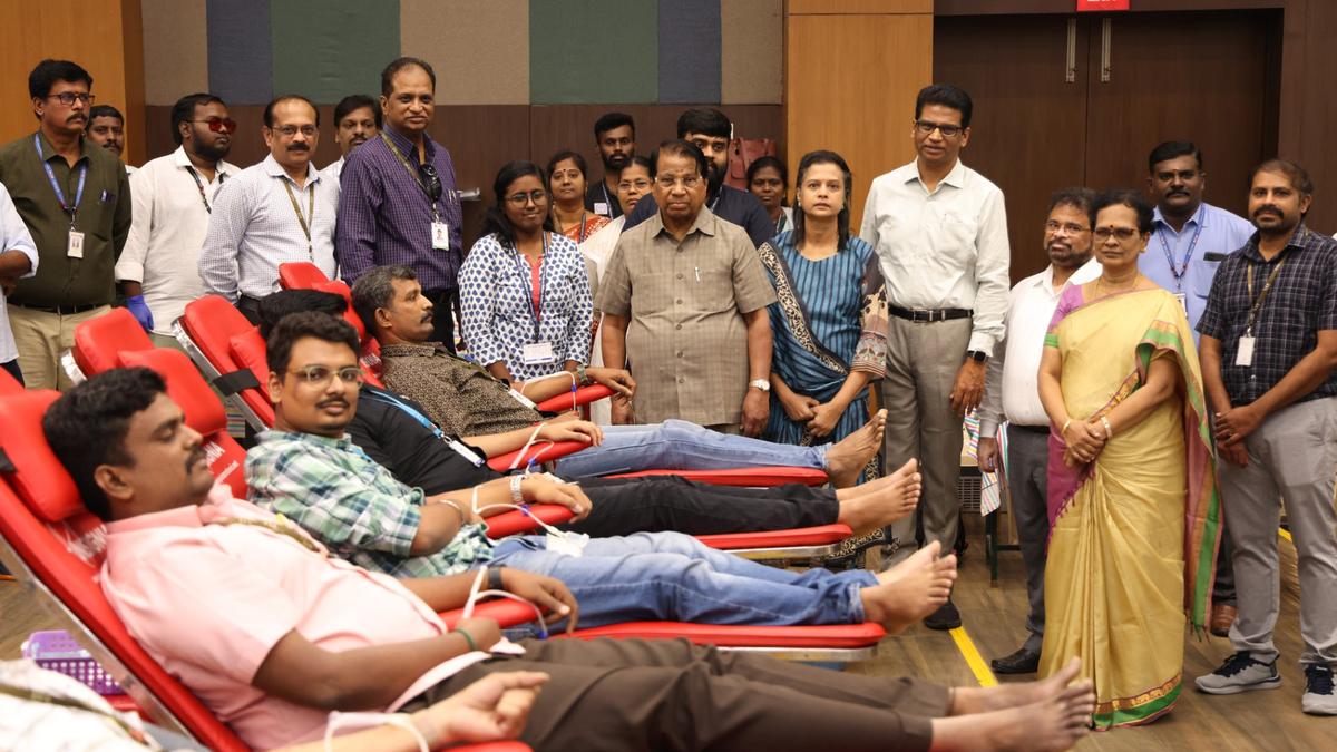 VIT Vellore organises blood donation camp