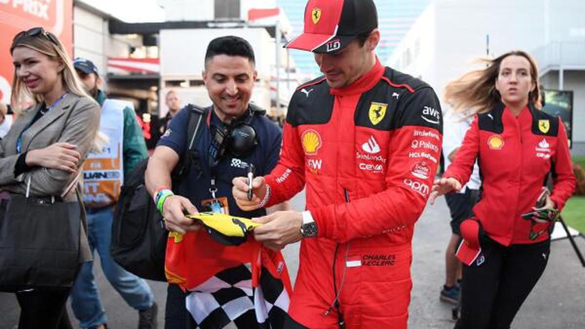 Azerbaijan GP 2023 | Charles Leclerc completes Baku pole hat-trick for Ferrari