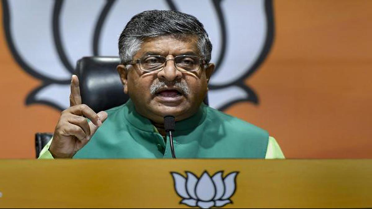 Ravi Shankar Prasad writes to Facebook’s Mark Zuckerberg