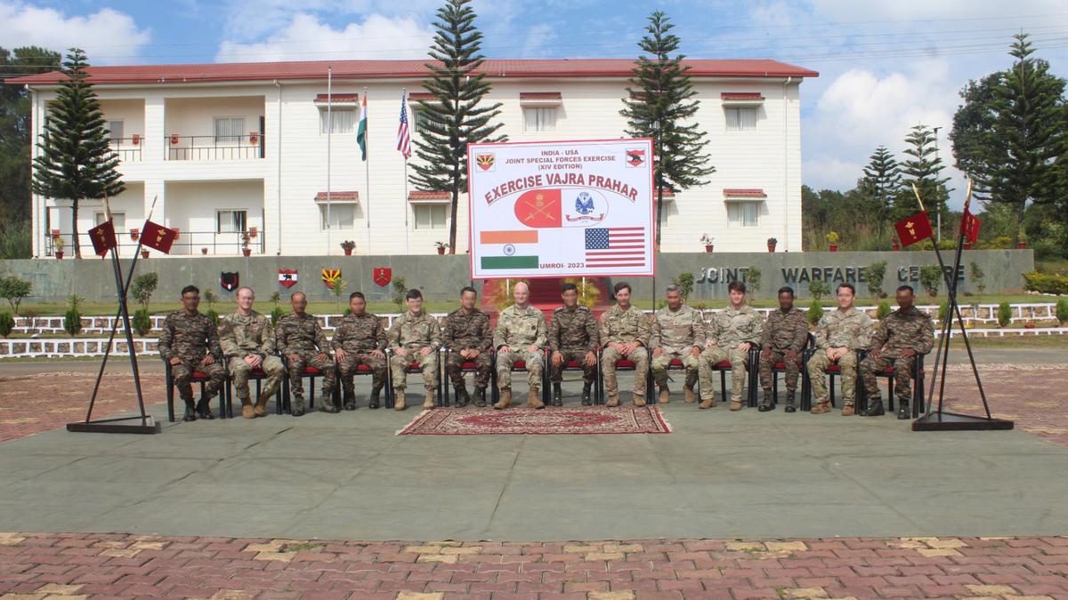 Joint exercise of Indian, U.S. special forces begins in Meghalaya