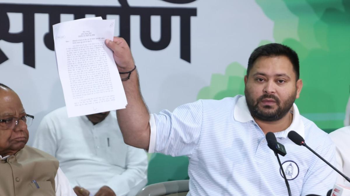 Bihar sitting on a time bomb of corruption, unemployment: Tejashwi Yadav