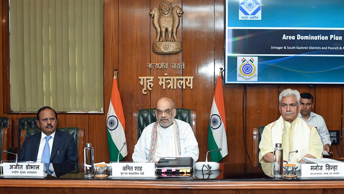 Union Home Minister Amit Shah reviews J&K security, preparations of G20 meeting in Srinagar