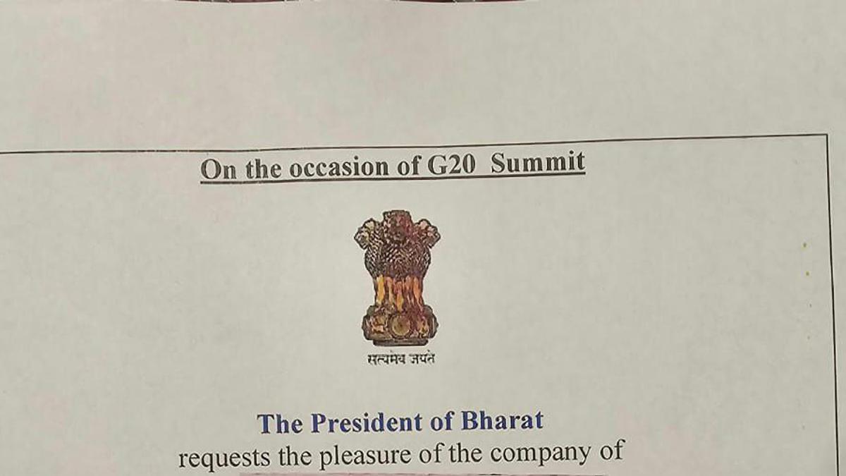 ‘Bharat’ instead of ‘India’ in President invite stirs debate on country’s name