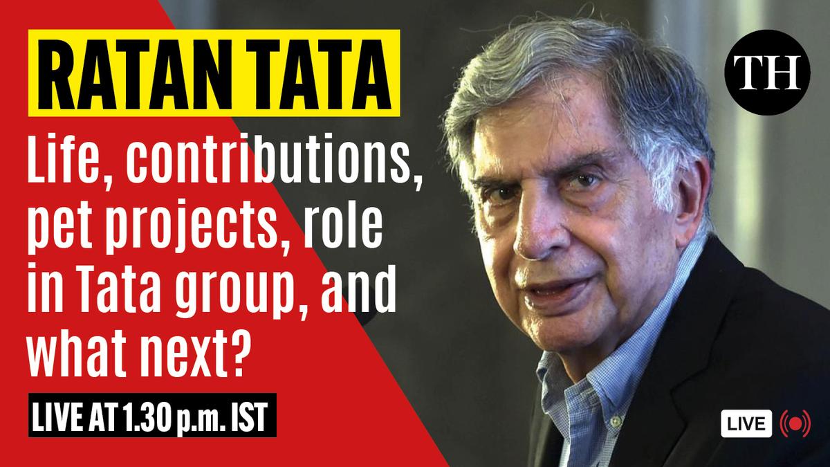 Ratan Tata: life, contributions, pet projects, role in Tata group, and what next? | Watch