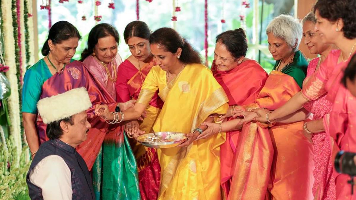 Pawar family maintains Diwali tradition despite NCP split