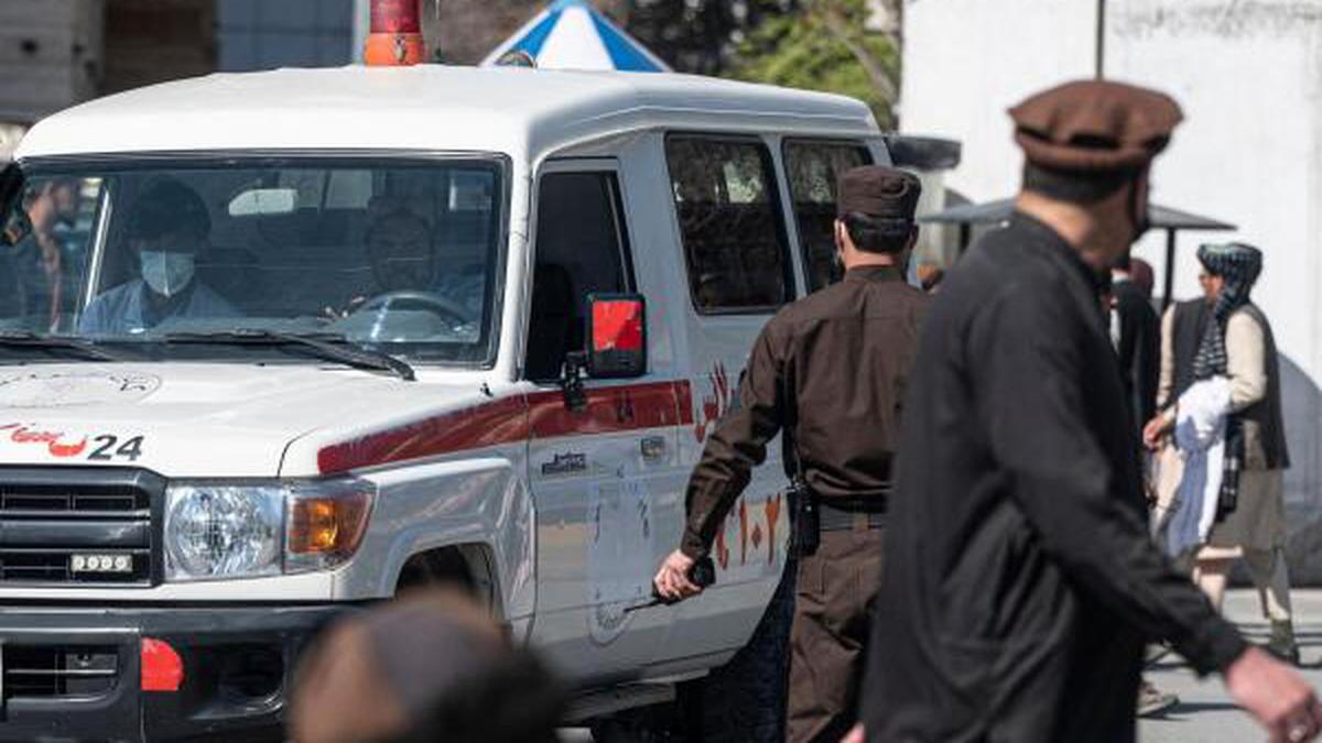 Suicide bomber kills 6 people near foreign ministry in Kabul