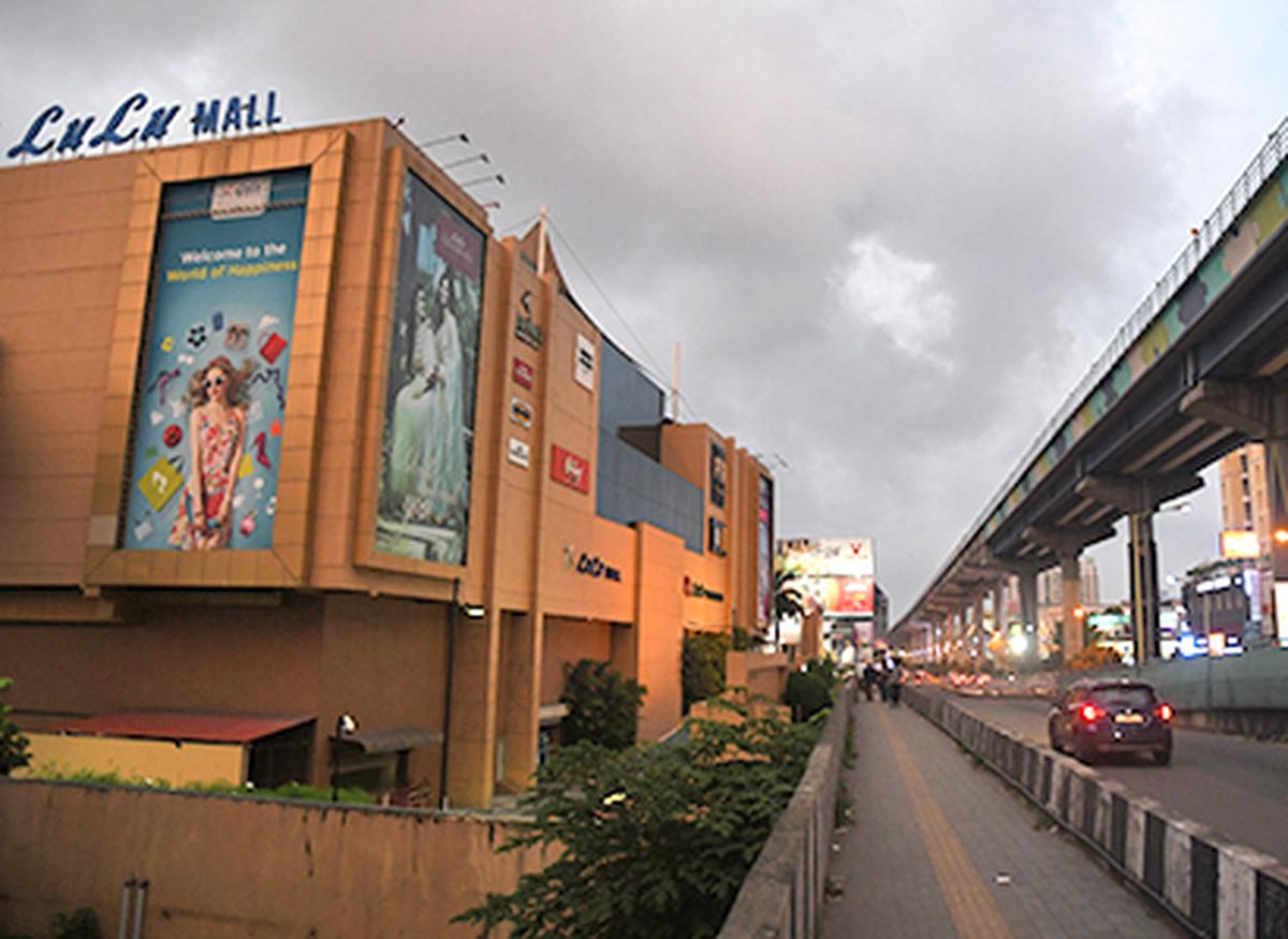 Remittance-fuelled expansion has transformed Kerala’s urban life through shopping malls and upscale residential projects. The photo shows LuLu Mall at Edappally in Kochi. Remittance-fuelled expansion has transformed Kerala’s urban life through shopping malls and upscale residential projects. The photo shows LuLu Mall at Edappally in Kochi.