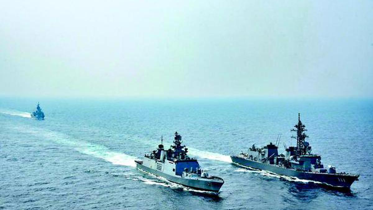 Exercise Malabar concludes in Arabian Sea - The Hindu