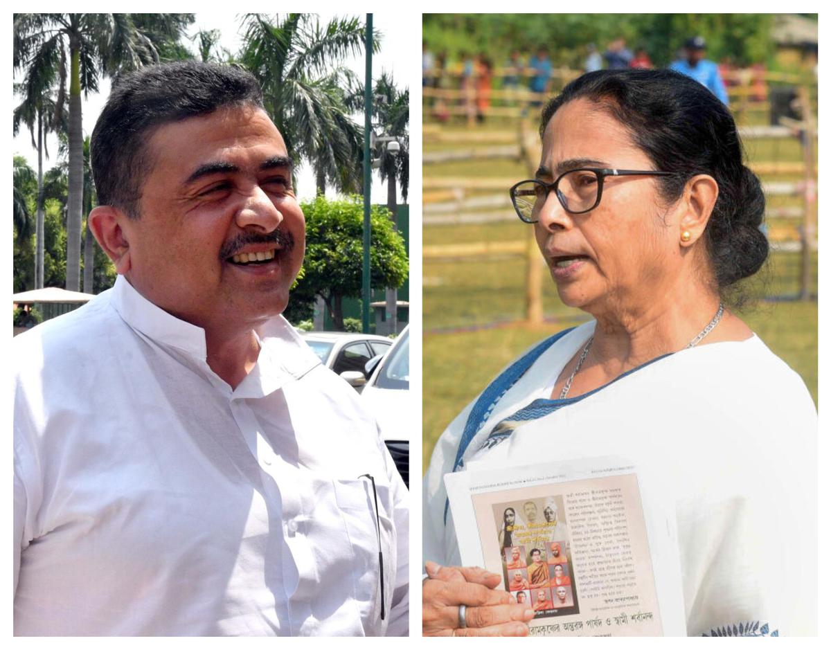 Mamata, Suvendu break ice after two years over a cup of tea