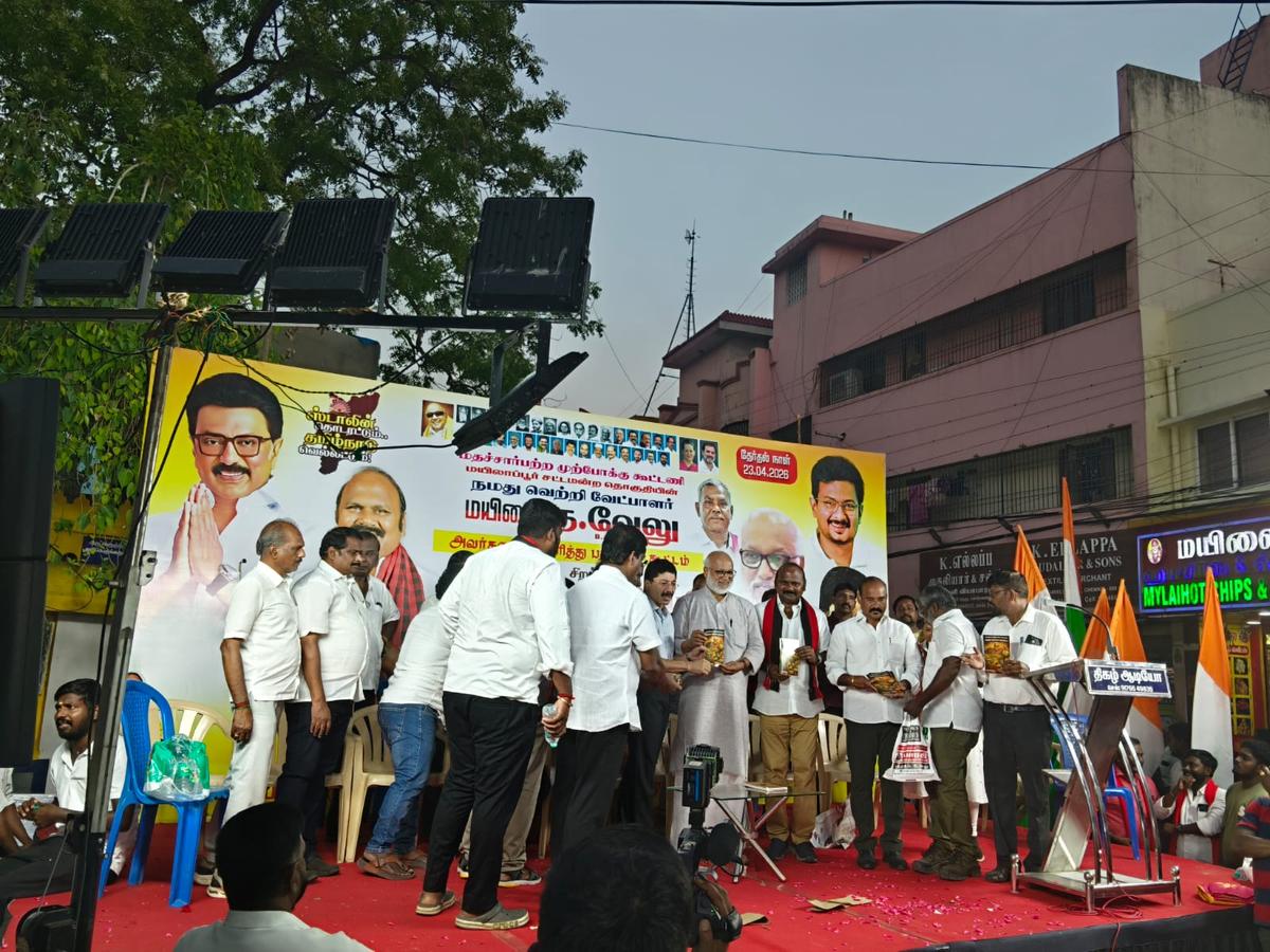 Vote for DMK govt. to prevent division of T.N., says M.A. Baby