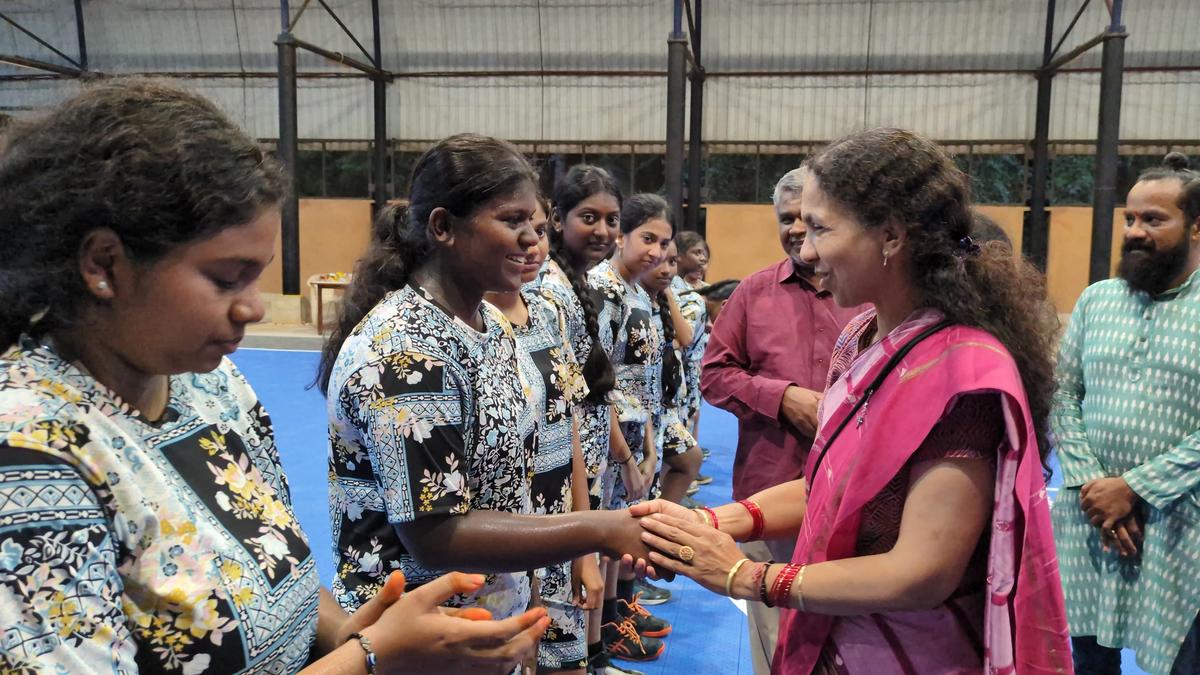 Basketball stadium inaugurated in Auroville