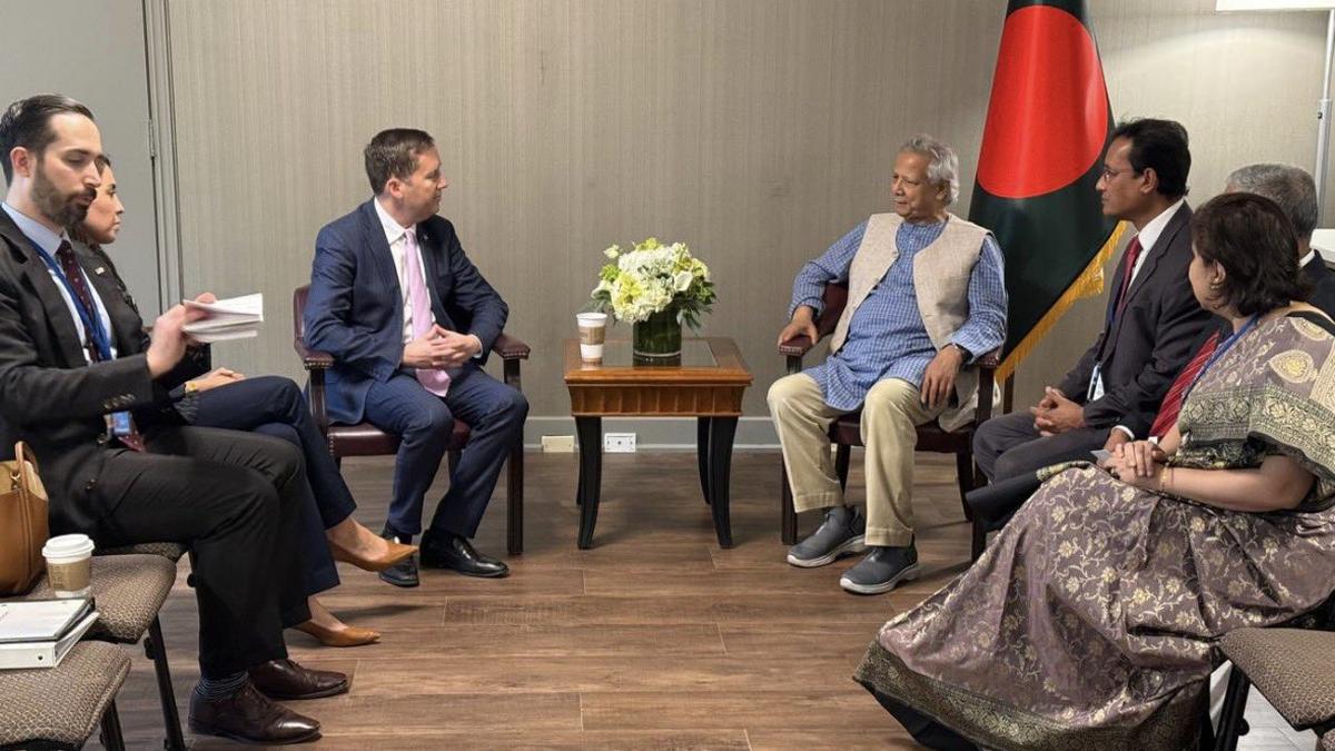 Yunus meets Trump envoy Gor, reiterates need for ties with ‘landlocked’ Nepal, Bhutan & India’s northeast